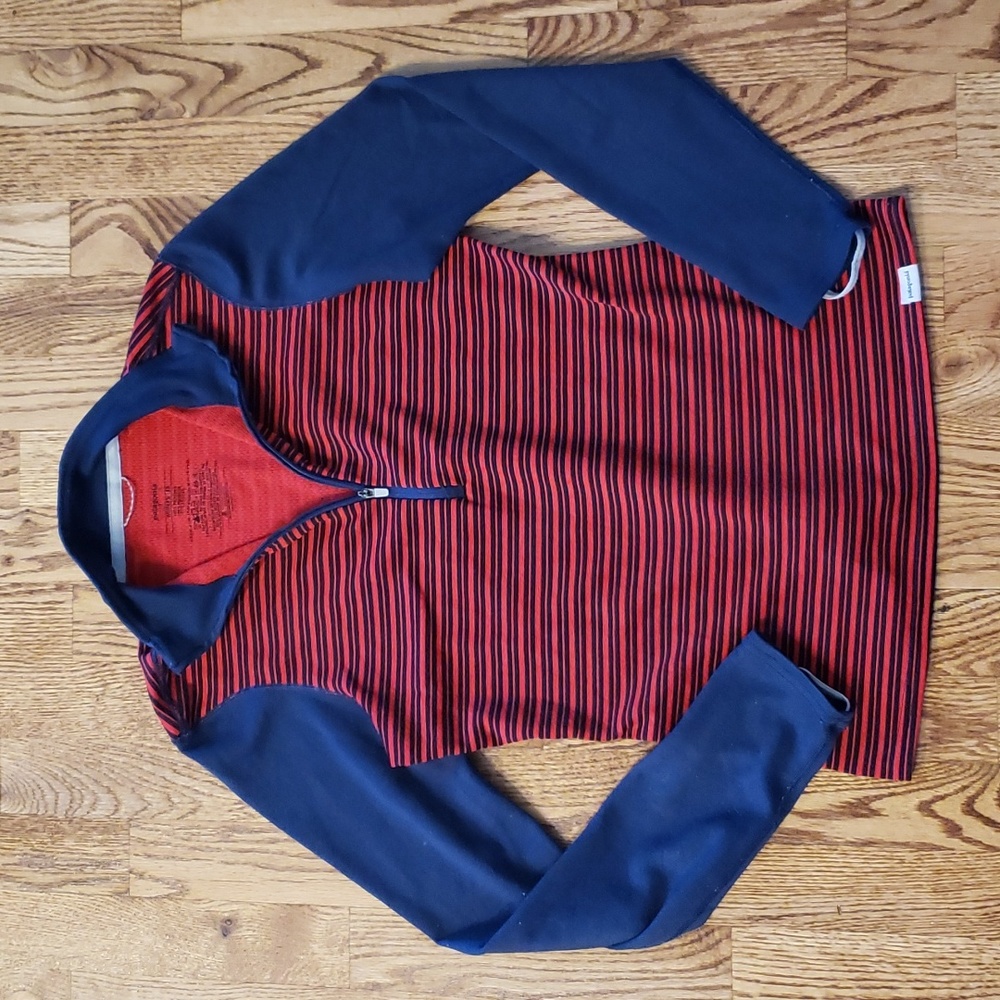 (XS) Patagonia Striped Layers High Neck Nordic Cozy Outdoor Activewear